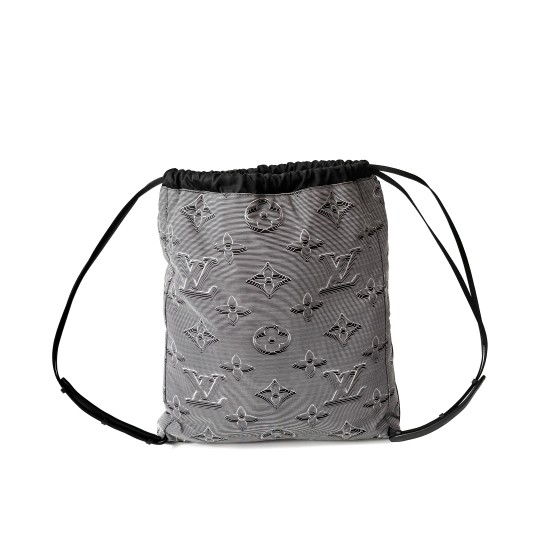 LV 2054 Monogram 3D Drawstring Backpack Runway